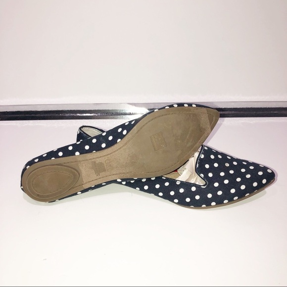 Gap canvas navy and polka dot flat - Picture 6 of 6